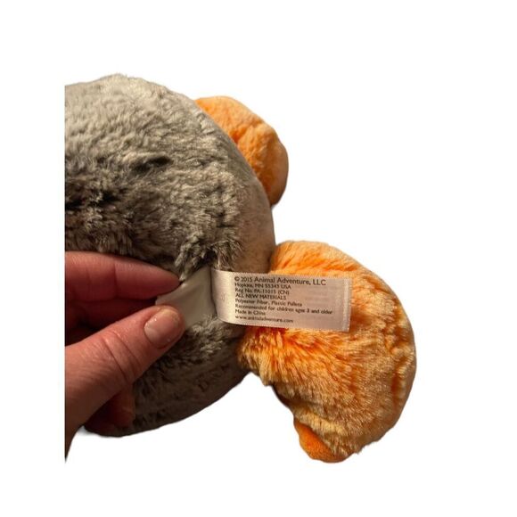 Animal Adventure Kids Multicolor Santa Hat Penguin Stuffed Animal Plush Toy - Picture 2 of 10